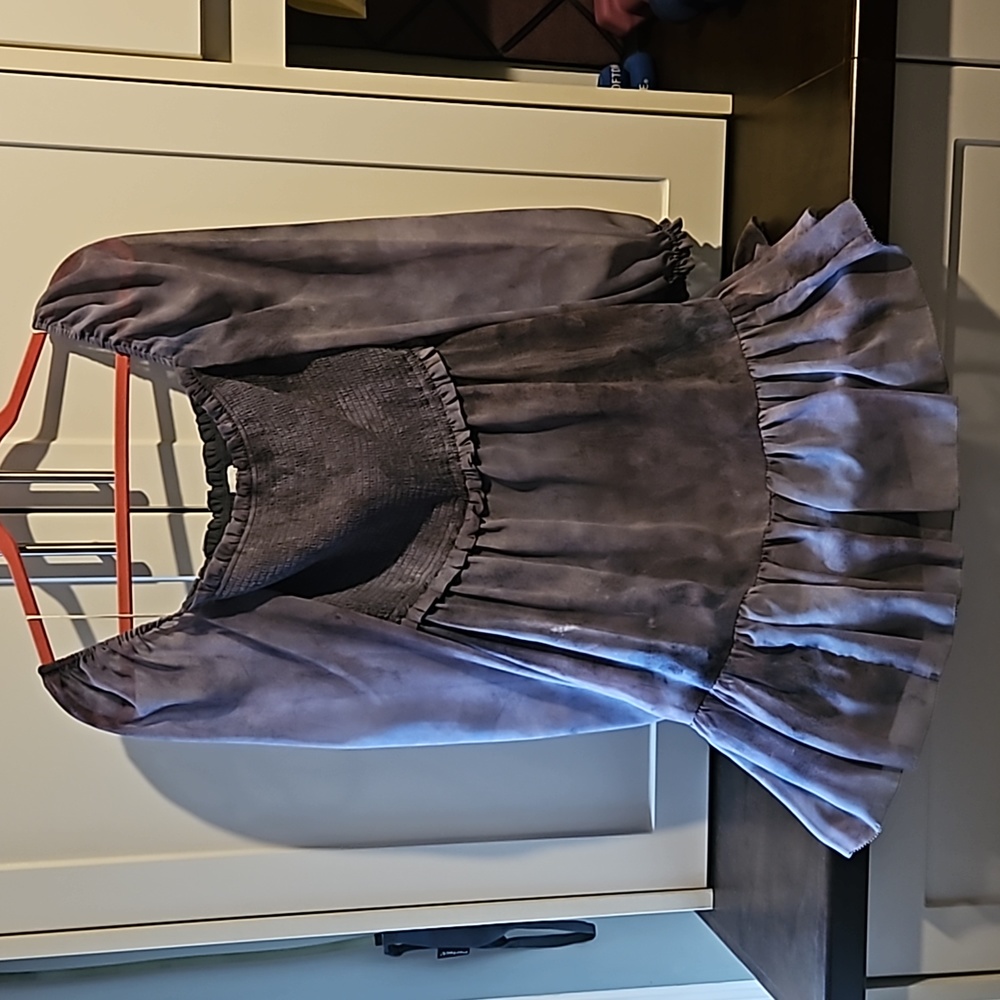 Aritzia (Wilfred) Tempest dress in slate purple